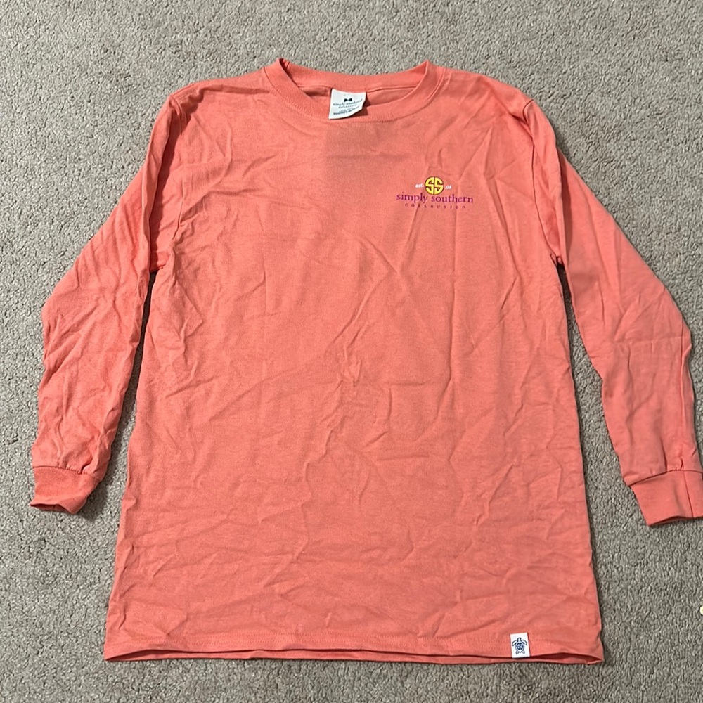 (BNWT) Youth Medium Simply Southern Long Sleeve
